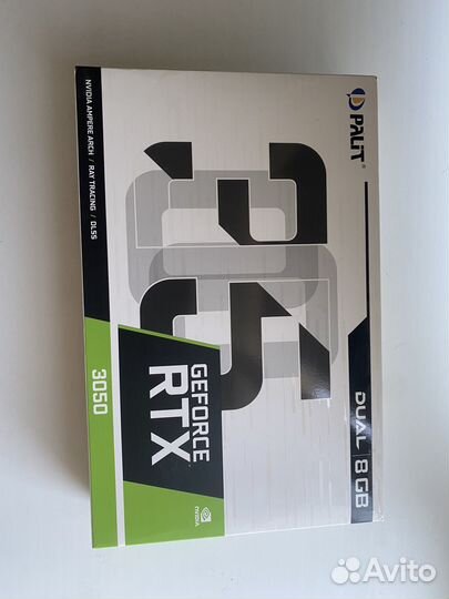 Rtx 3050 palit dual 8gb