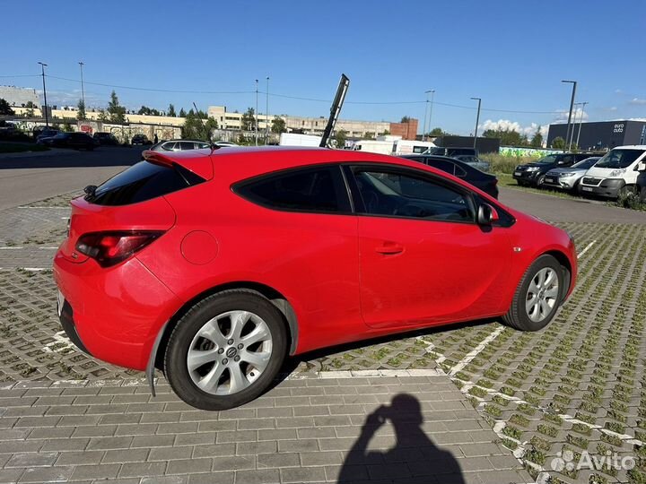 Opel Astra GTC 1.4 AT, 2013, 154 000 км