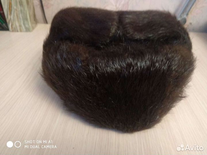 Мужская норковая шапка