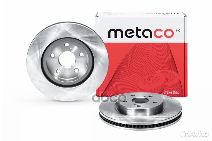 Диск тормозной передний вентилируемый, toyota