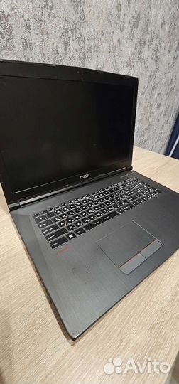 Игровой ноутбук msi gv72 7rd