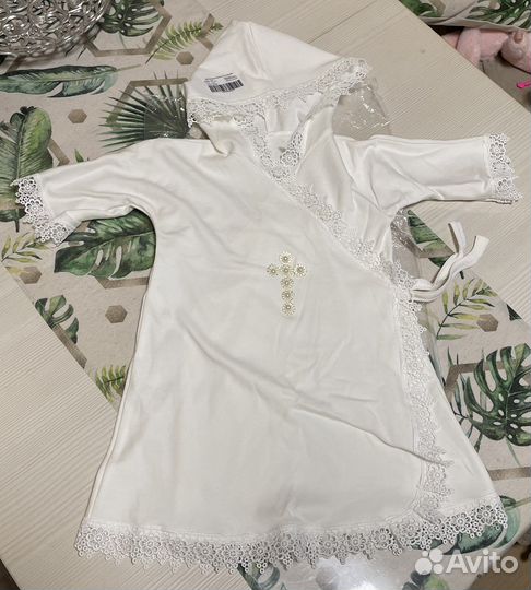 Крестильный комплект новый 92-98