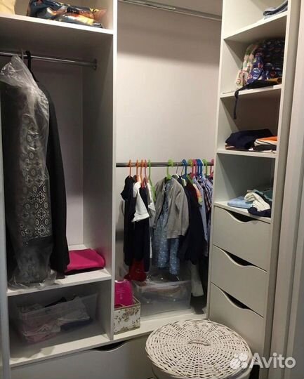 Гардеробные под ключ
