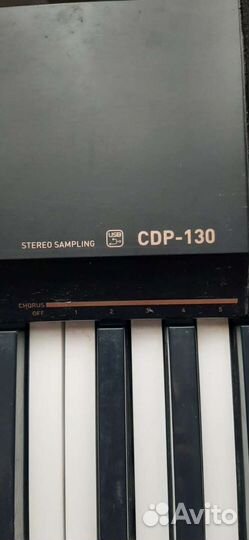 Цифровое пианино casio cdp 130