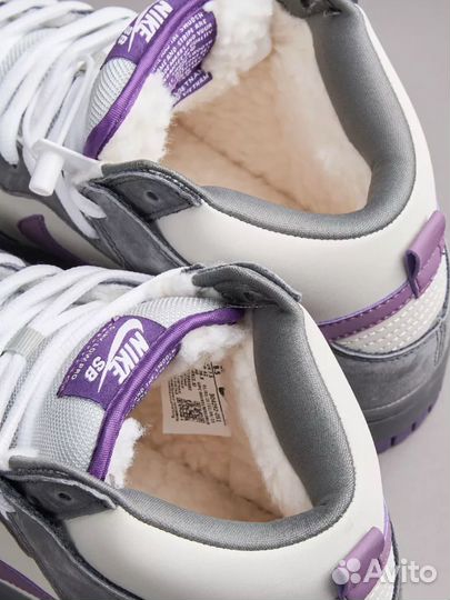 Кроссовки зимние с мехом nike