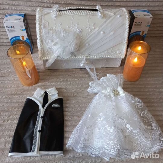 Свадебные аксессуары на стол