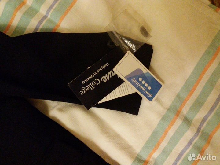 Пиджак детский.чёрный и тёмно-синий. новые р.122