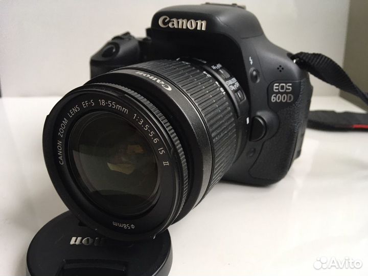 Canon 600d kit 18-55mm фотоаппарат