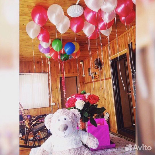 Гелиевые воздушные шары Доставка бесплатная