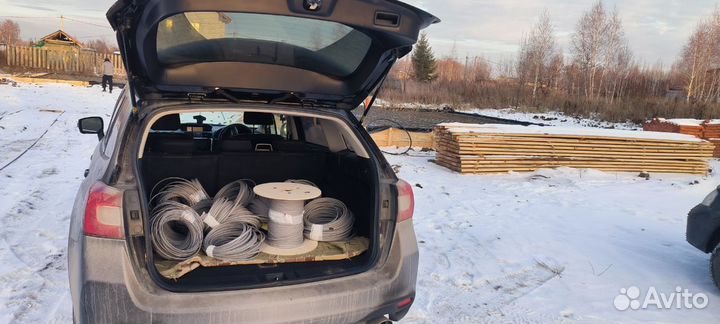 Греющий кабель - прогрев бетона (40коб-2-01-0350-0