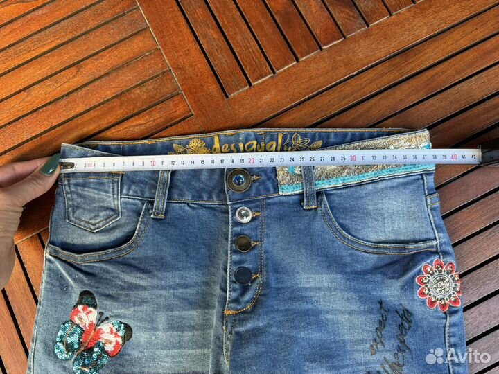 Шорты джинсовые и майка Desigual