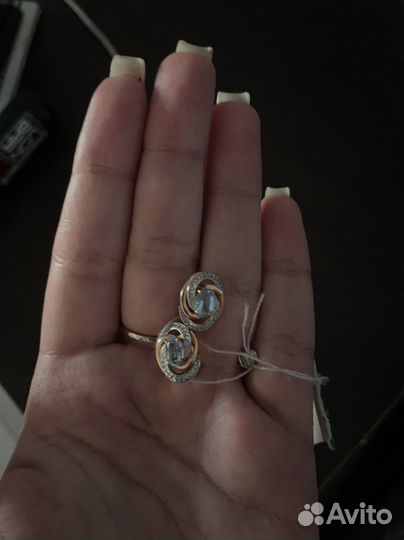 Золотые серьги