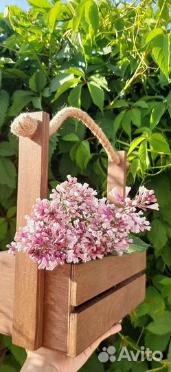 Ящик деревянный подарочный