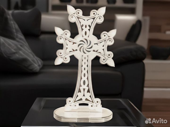 Крест настольный