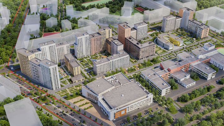 2-к. квартира, 66,5 м², 2/16 эт.