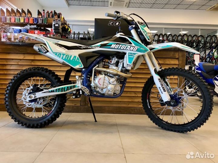 Мотоцикл Кросс Motoland X3 300W LUX (174MN-3)