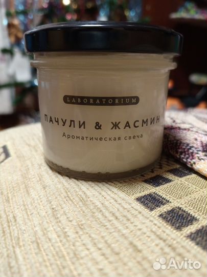 Аромасвеча Пачули и Жасмин