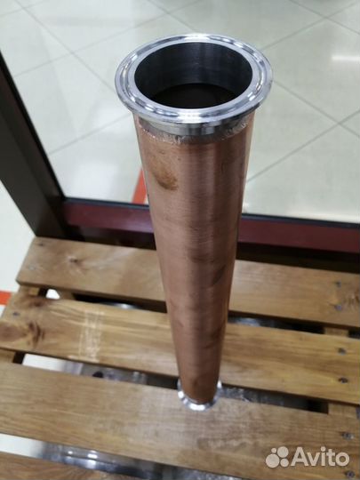 Царга медная, 2 дюйма, 50 см