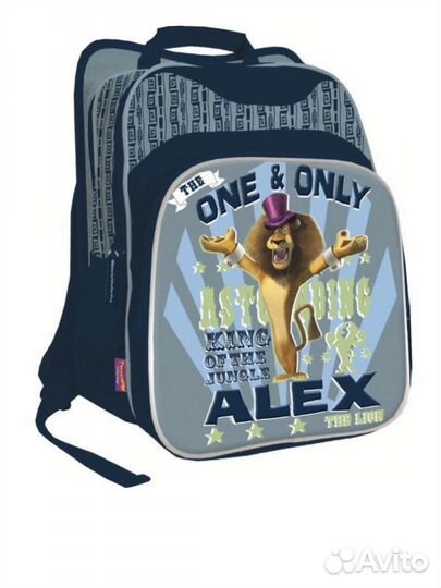 Рюкзак школьный ортопедический мадагаскар