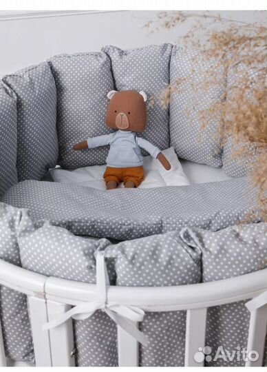 Бортики в детскую кроватку