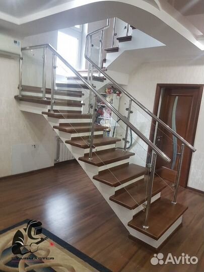 Металлические перила под ключ