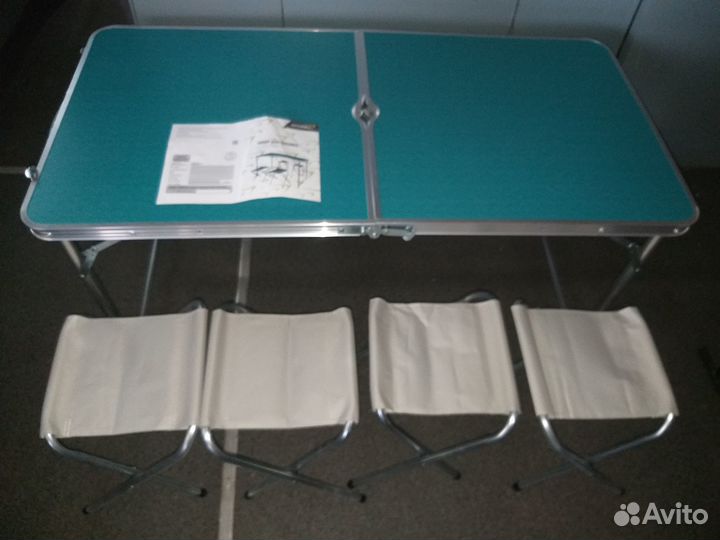 Стол туристический складной 120/60