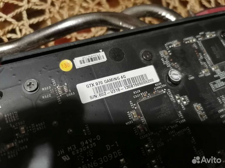 Видеокарта msi Nvidia gtx 970 4gb gaming