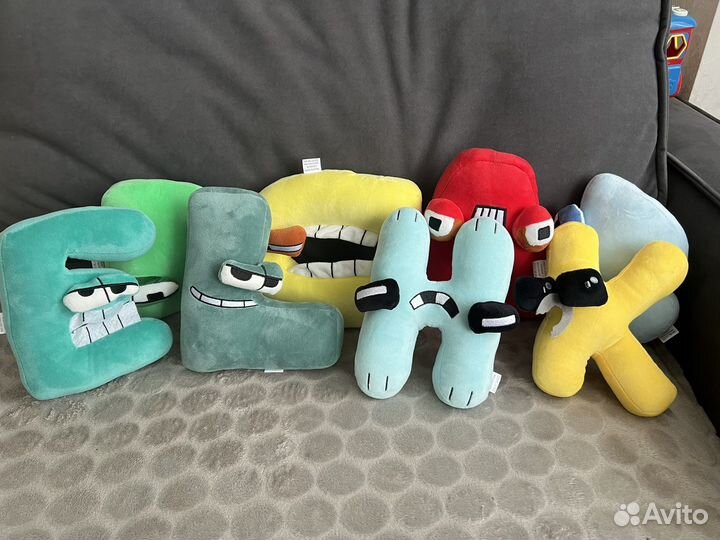 Мягкая игрушка алфавит лора