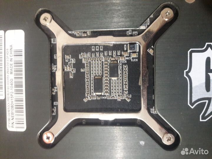 Видеокарта GTX1080 GameRock 8GB