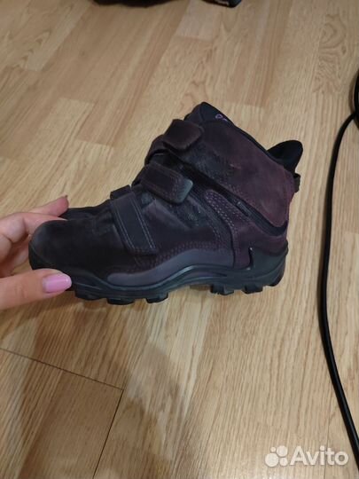 Зимние ботинки ecco