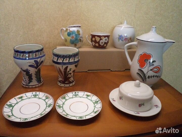 Посуда СССР лфз Вербилки Гжель Барановка