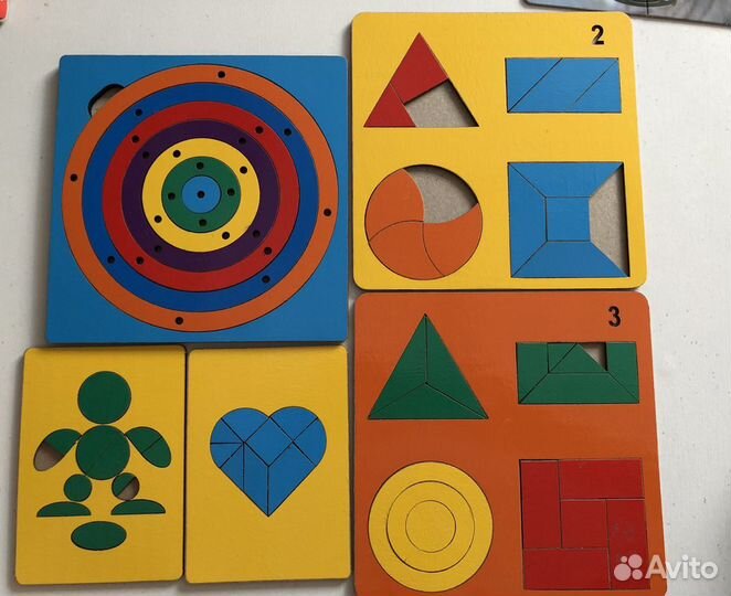 Деревянные пазлы