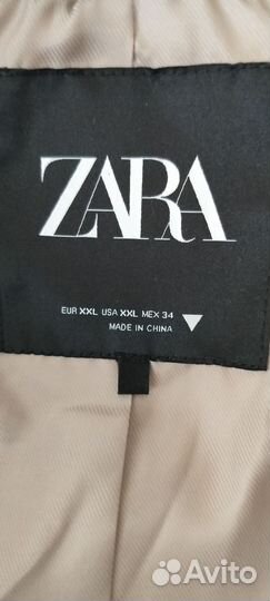 Женское короткое пальто Zara, 2 xl