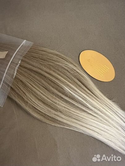Накладной хвост блонд