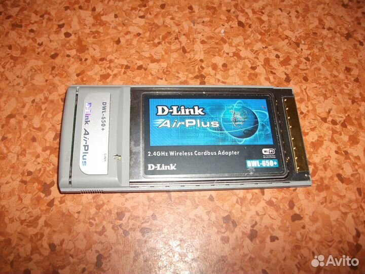 Беспроводной адаптер для ноутбука D-link DWL-650+