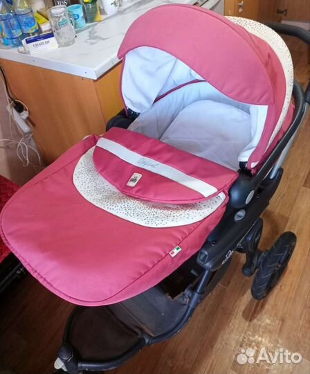 Коляска 3 в 1 cam люлька, прогулочная, автолюлька