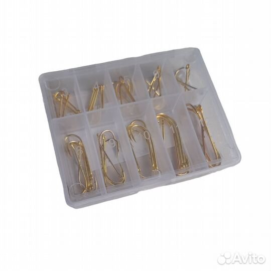 Набор крючков 10 видов 50 штук