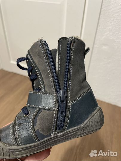 Ботинки утепленные детские 13см