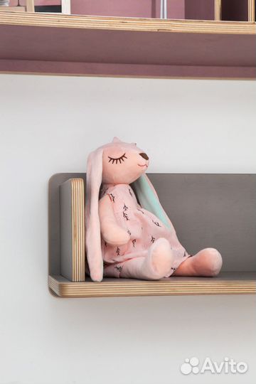 Полка серая 1200 мм