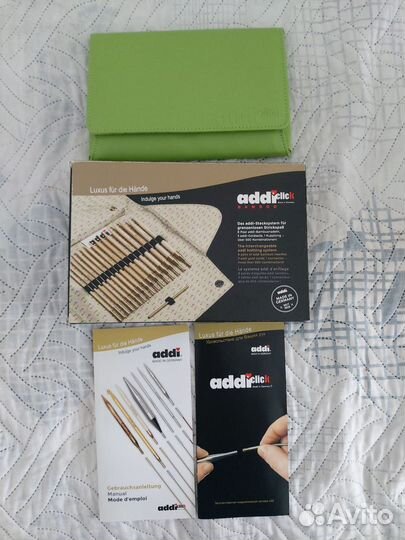 Набор спиц AddiClick Bamboo