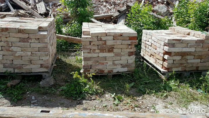 Антикварный старинный лофт кирпич старый царский