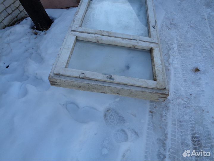 Окно деревянное б/у