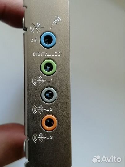 Звуковая карта creative sound blaster, 24 бита