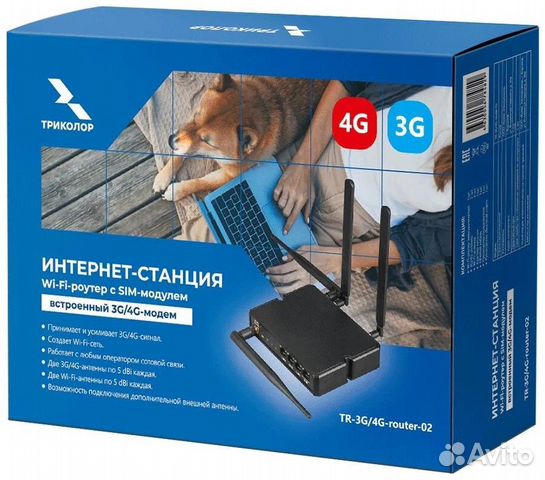 Интернет-станция (Wi-Fi-роутер с 3G/4G модемом)