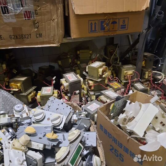 Запчасти для микроволновых печей новые и бу