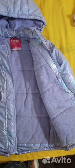 Куртка зимняя для девочки, рост140