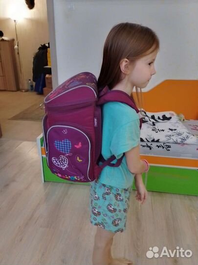 Рюкзак детский для девочки школьный