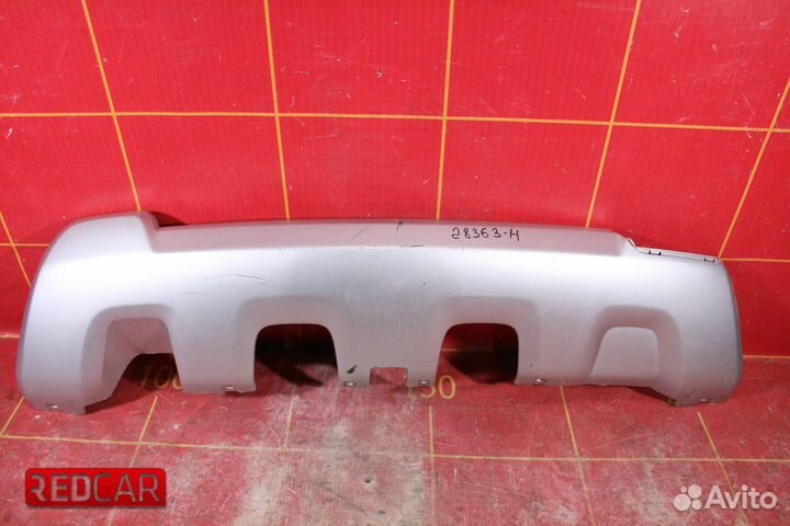 Накладка бампера зад низ Renault Duster 2015