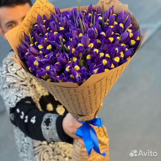 Ирисы Букет ирисов
