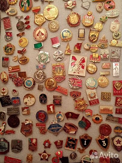 Значки советская эпоха
